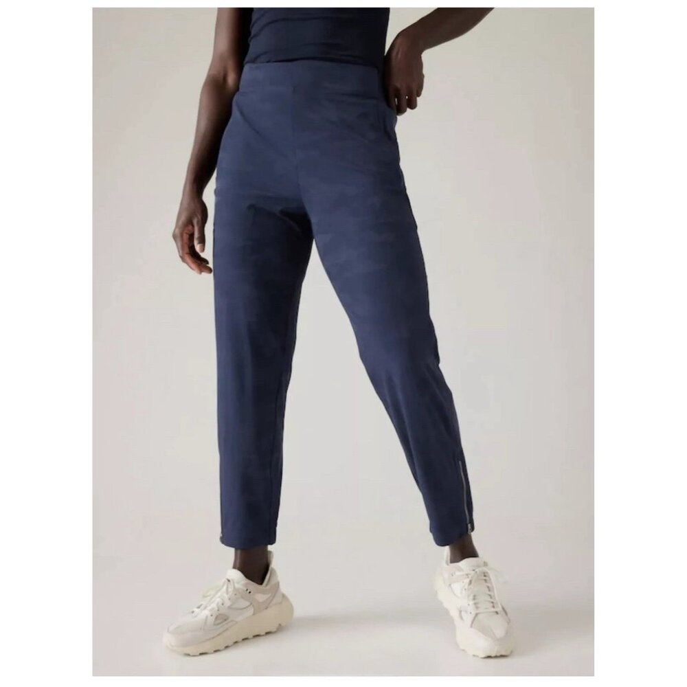 Athleta Pants Size 8/10 Brooklyn Heights Jogger Navy Camo